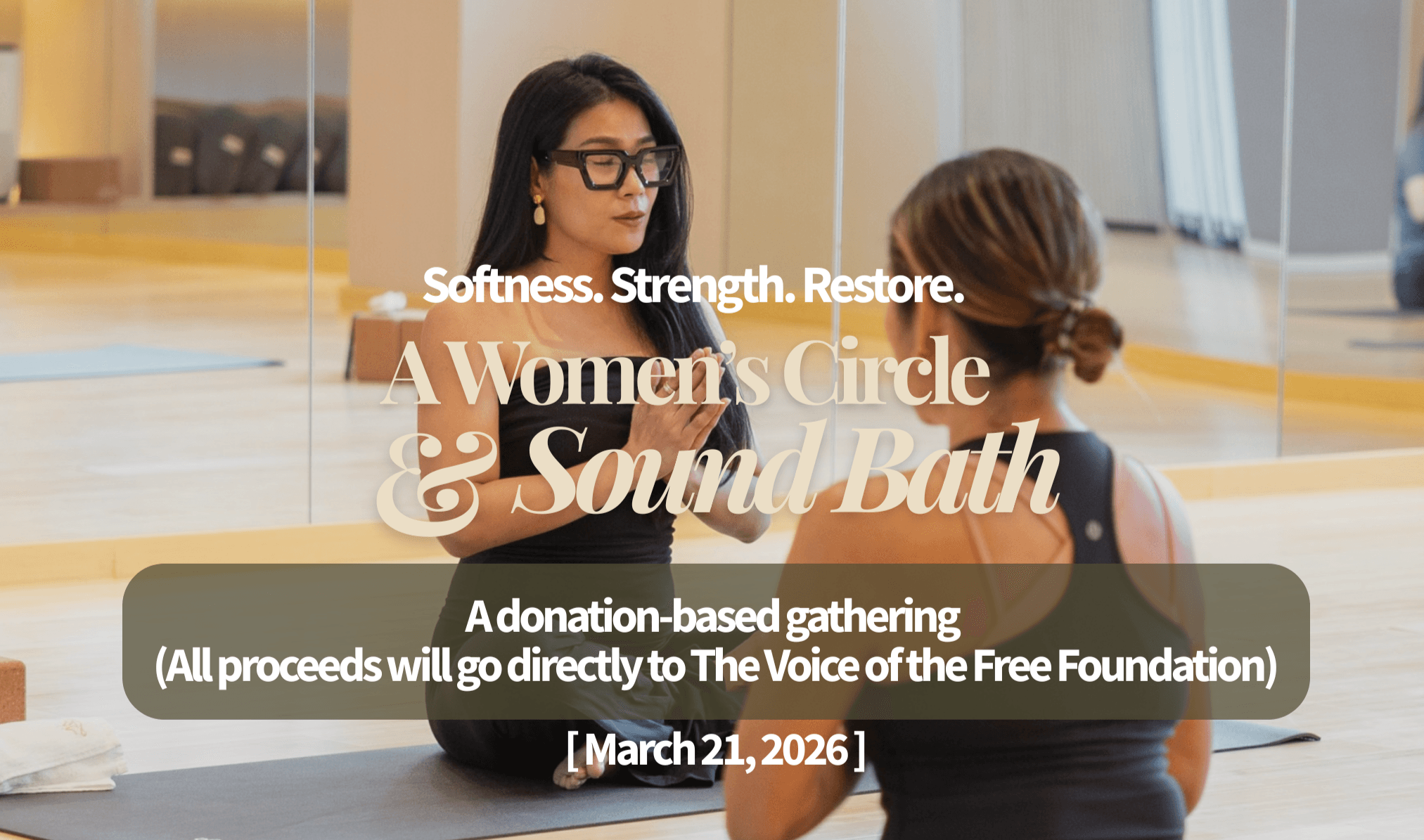 A Women's Circle & Sound Bath